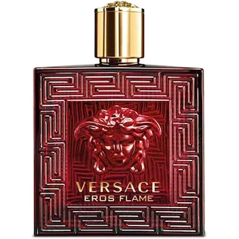 Imagen 4 de Versace Eros Flame Eau de Parfum Spray para Hombres, 3.4 Onzas (100 ml), Botella Roja, Serie Eros, Modelo R741010-R100MLS