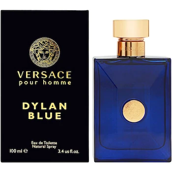 Imagen de referencia para Versace Pour Homme Dylan Blue Eau de Toilette for Men, Sealed 3.4 Ounce (100 ml) Bottle, Model 8011003825745, ASIN B01JG5V0E4