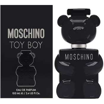 Imagen de referencia para Moschino Toy Boy Eau de Parfum Vaporizador para Hombres 100 ml - Modelo TOYBOY5132 - Envase en Forma de Oso de Peluche Negro - Colección 2019
