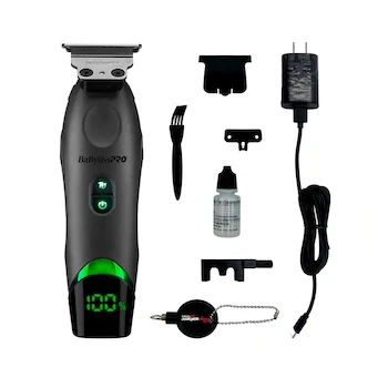 Imagen 5 de BaByliss Pro Trimmer Tomb45 FXT45TES Rasuradora Eléctrica con Cuchilla en T de Dientes Profundos de Titanio Negro