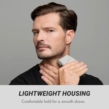 Imagen 3 de BaBylissPRO LithiumFX+ - Afeitadora Ergonómica de Doble Lámina Cord/Cordless de Litio Edición Limitada (Colección Niebla, Gris), Altura 5.25 pulgadas, ASIN B0DV7MX5JK