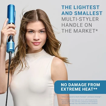 Imagen 3 de BaBylissPRO Nano Titanium Style|Switch Ionic Multi-Styler, Air-Styler y Secador de Pelo, Azul, Doble Voltaje, 5 en 1 con 5 Accesorios, Modelo BNTSS-5PK, Altura 8 Pulgadas, 1 Unidad