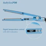 Miniatura de BaBylissPRO BABNT2094T Nano Titanium Ionic Flat Iron Hair Straightener, 1-3/4 Inch Titanium Plates, Blue Color, 110V Model, Limited 4-Year Warranty