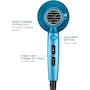 Miniatura de BaBylissPRO Nano Titanium Secador de Pelo Azul, 2000 W, 1 Unidad, Modelo BNT5548, Material Titanio, Altura 11.5 Pulgadas, Corded Electric, UPC 074108413680