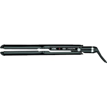Imagen 3 de BaBylissPRO FX Porcelain Ceramic Flat Iron Hair Straightener, Professional Salon Results Model FX66015, Black Color, 1.5 Inch Plates, 500°F Max Temperature, Dual Voltage, Ionic Technology