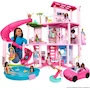 Miniatura de Barbie Casa de Muñecas Nueva Casa de los Sueños, Multicolor, Modelo HMX10, Serie Nueva Casa de los Sueños, para 3 Años+, 79 Piezas, Dimensiones 70.1 x 157 x 114.3 cm, Peso 11 kg