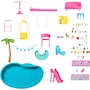 Miniatura de Barbie Casa de Muñecas Nueva Casa de los Sueños, Multicolor, Modelo HMX10, Serie Nueva Casa de los Sueños, para 3 Años+, 79 Piezas, Dimensiones 70.1 x 157 x 114.3 cm, Peso 11 kg