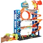 Miniatura de Hot Wheels Pista City Ultimate Garage Modelo HKX48 Multicolor con 4 Niveles, Dragón Devorador de Autos, Capacidad para +50 Vehículos Escala 1:64, Incluye 2 Coches Die-Cast, para Niños de 4 Años en Adelante, Altura 105 cm