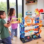 Miniatura de Hot Wheels Pista City Ultimate Garage Modelo HKX48 Multicolor con 4 Niveles, Dragón Devorador de Autos, Capacidad para +50 Vehículos Escala 1:64, Incluye 2 Coches Die-Cast, para Niños de 4 Años en Adelante, Altura 105 cm