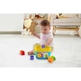 Miniatura de Fisher-Price Juguete Primeros Bloques del Bebé FFC84 con Cubo Clasificador de Formas Multicolor, 10 Bloques, Tamaño 13 x 12,5 x 21,01 cm, Plástico, Serie Baby's First Blocks, para Niños de 6 Meses en Adelante