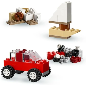 Imagen 3 de Maletín Creativo LEGO Classic 10713 - Set de Bricks Multicolor para Construcción, 213 Piezas en Plástico, Dimensiones 28.5 x 26.2 x 6.4 cm, Peso 760 g, para Niños de 4 Años en Adelante