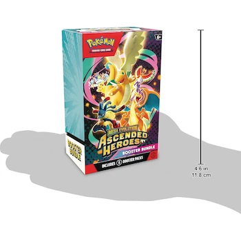 Imagen alusiva al producto Pokémon TCG: Mega Evolution—Ascended Heroes Booster Bundle (6 Booster Packs, SKU: 10-10311-114)