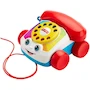 Miniatura de Fisher-Price Teléfono Parlanchín Clásico, Modelo DPN22, Multicolor, Juguete para Bebés de 12 Meses en Adelante, Dimensiones 19.5 x 16 x 10.7 cm, Peso 0.47 kg, Material Plástico, Serie Clásicos