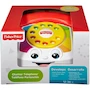 Miniatura de Fisher-Price Teléfono Parlanchín Clásico, Modelo DPN22, Multicolor, Juguete para Bebés de 12 Meses en Adelante, Dimensiones 19.5 x 16 x 10.7 cm, Peso 0.47 kg, Material Plástico, Serie Clásicos