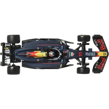 Imagen 4 de Hot Wheels Premium Oracle Red Bull Racing RB20 #11 Auto de Colección F1 2024 Escala 1:64 Die-Cast Metal Azul con Llantas Realistas para Coleccionistas 14+