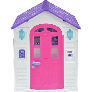 Imagen de referencia para Prinsel Casita Infantil de Juegos 2 en 1: Casita y Supermercado Rosa para Niñas, Espaciosa de 2 a 6 Años, con Timbre, Accesorios Incluidos