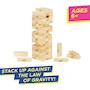 Miniatura de Hasbro Jenga Clásico Original: Juego de Mesa de 54 Bloques de Madera Dura Natural, Torre de 18 Niveles, para Adultos y Niños a Partir de 6 Años, 1 o Más Jugadores, Modelo A2120EU4, ASIN B00ABA0ZOA