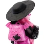Miniatura de Monster High Muñeca Draculaura Nuevo Look con Accesorios y Mascota Conde Fabuloso, Serie Ghouls de Moda, Muñeca Articulada de 10.5 Pulgadas para Niñas de 4 Años en Adelante, Color Rosa y Negro, Edición Especial 2023