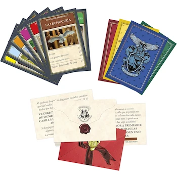 Imagen 5 de Monopoly Hasbro Gaming Harry Potter Edición Hogwarts - Juego de Mesa en Español para 2-6 Jugadores a Partir de 8 Años, Material Plástico, 6 Peones Dorados Temáticos, ASIN B0DB6MLYPH