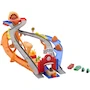Miniatura de Cars de Disney y Pixar Mattel Pista de Juguete Carrera al Rescate para Niños de 4+ Años, Set de Carrera con Vehículos y Accesorios, Serie Disney Pixar Cars, Color Multicolor, Tamaño Estándar para Juego Infantil