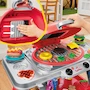 Miniatura de Play-Doh Set de Masas Moldeables La Parrillada Divertida, Serie Kitchen Creations, Multicolor con 10 Latas, Modelo G0500, 17 Accesorios, Tamaño Compacto para Niños +3 Años