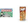 Miniatura de Hasbro Gaming Monopoly Classic Juego de Mesa de Negociar Propiedades con Bandeja de Almacenamiento y Tokens Grandes para 2-6 Jugadores, Edad 8+, Multicolor, Tamaño Estándar, Modelo B072KNWZNJ, Serie Monopoly