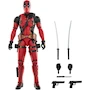 Miniatura de MARVEL Legends Series 6-inch Collectible Action Figure of Deadpool from Deadpool & Wolverine Movie, Red and Black Suit, Model E7385, Premium Articulated Design
