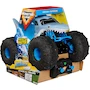 Miniatura de Monster Jam RC Megalodon Storm - Camión de Control Remoto a Escala 1:15, Vehículo Monstruoso de Arena Radio Control, Edición Limitada Spin Master, Tamaño 10 Pulgadas, Color Gris y Verde, para Niños 4+ Años