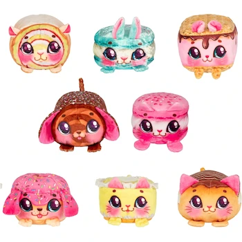 Imagen de referencia para Bandai Namco Cookeez Makery Hornito Mágico Pequeño Set de Juego con Mascota de Peluche Sorpresa Aromática - 6 Personajes Aleatorios para Crear y Decorar