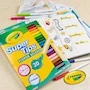 Miniatura de Crayola Super Tips 20 Plumones Delgados, 20 Colores Surtidos Clásicos, Punta Fina y Cónica, Modelo 58-8106, Paquete Estándar