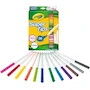 Miniatura de Crayola Super Tips 20 Plumones Delgados, 20 Colores Surtidos Clásicos, Punta Fina y Cónica, Modelo 58-8106, Paquete Estándar