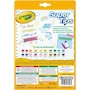 Miniatura de Crayola Super Tips 20 Plumones Delgados, 20 Colores Surtidos Clásicos, Punta Fina y Cónica, Modelo 58-8106, Paquete Estándar