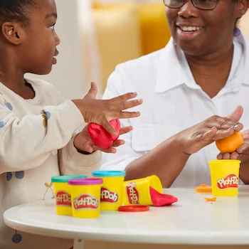 Imagen 2 de Play-Doh Compuesto de Modelado - Funda de 10 Colores Surtidos en Latas de 2 oz, Paquete Estándar