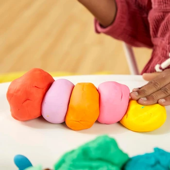 Imagen 3 de Play-Doh Compuesto de Modelado - Funda de 10 Colores Surtidos en Latas de 2 oz, Paquete Estándar