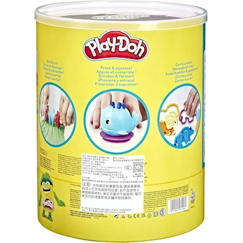Imagen 2 de Play-Doh Hasbro MegaSet de Creación - Kit de Manualidades Multicolor con 48 Accesorios y 23 Latas de Compuesto de Modelado (56 g c/u), Serie Play-Doh, Modelo B09W6H5KJ8, para 3 Años en Adelante