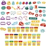 Miniatura de Play-Doh Hasbro MegaSet de Creación - Kit de Manualidades Multicolor con 48 Accesorios y 23 Latas de Compuesto de Modelado (56 g c/u), Serie Play-Doh, Modelo B09W6H5KJ8, para 3 Años en Adelante