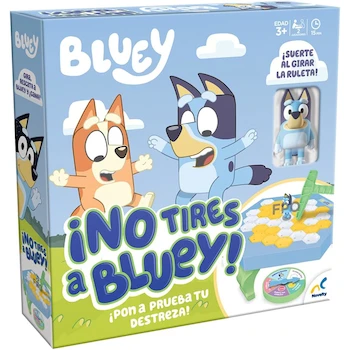 Imagen alusiva al producto Bluey Novelty No Tires Ride-On Toy - Blue Color, Model B0DBY157QR, Kids Size for Ages 1.5-3 Years, Capacity Up to 30 lbs, Series Bluey Licensed Preschool Vehicle