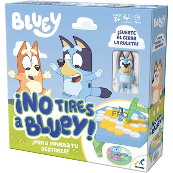 Imagen 3 de Bluey Novelty No Tires Ride-On Toy - Blue Color, Model B0DBY157QR, Kids Size for Ages 1.5-3 Years, Capacity Up to 30 lbs, Series Bluey Licensed Preschool Vehicle