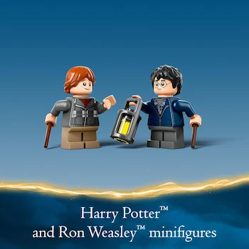Imagen 4 de LEGO Harry Potter 76434 Aragog en el Bosque Prohibido Set de Construcción, Figura de Araña Acromántula Gigante, 2 Minifiguras (Harry Potter y Ron Weasley), 195 Piezas, Tamaño 7 cm Alto x 16 cm Largo x 18 cm Ancho, Serie Harry Potter, para 7+ Años