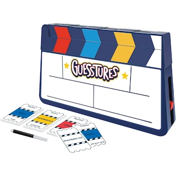 Imagen 3 de Hasbro Gaming Juego de Mesa Gestos con Claqueta, Edición Familiar para 4+ Jugadores, Juego de Cartas de Adivinanzas y Mímica en Español, Azul, para Niños 8 Años en Adelante, 200 Tarjetas, ASIN B0CDN6XHWV