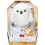 Miniatura de Wizarding World, Lechuza Hedwig de Harry Potter en Peluche Blanco, Tamaño 9 Pulgadas, Modelo 6061829, Serie Harry Potter, con Sobre de Hogwarts, Juguete para Niños a Partir de 5 Años