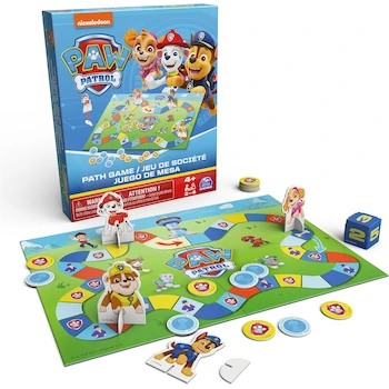 Imagen 4 de Juego de Mesa Paw Patrol con Cachorros Chase, Skye, Marshall y Everest - Edición Preescolar Nickelodeon Spin Master Modelo B0DXTPJWB7 para Niños de 4-8 Años