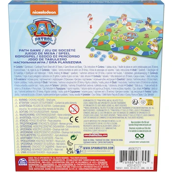 Imagen 5 de Juego de Mesa Paw Patrol con Cachorros Chase, Skye, Marshall y Everest - Edición Preescolar Nickelodeon Spin Master Modelo B0DXTPJWB7 para Niños de 4-8 Años