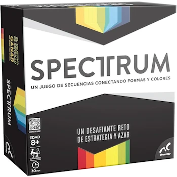 Imagen de referencia para Novelty Corp Spectrum Juego de Mesa de Estrategia y Secuencia para 2-4 Jugadores, Edad Recomendada 2+, Serie En Familia
