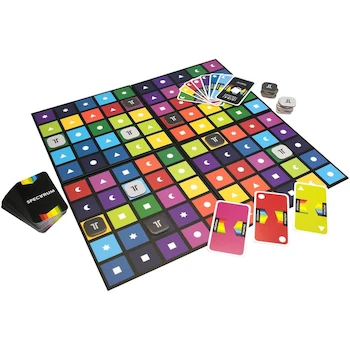 Imagen 2 de Novelty Corp Spectrum Juego de Mesa de Estrategia y Secuencia para 2-4 Jugadores, Edad Recomendada 2+, Serie En Familia