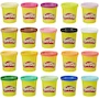 Miniatura de Play-Doh Súper Maletín de Colores - Set de 20 Latas de 84 gramos de Masa No Tóxica Multicolor para Niños y Niñas - Juguete de Manualidades Creativas, Modelo B01C7DTI3M, ASIN B01C7DTI3M, Edad 2+