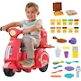 Miniatura de Play-Doh Set de Masa Moldeable Moto Repartidora de Pizzas Juego Ride-On Grande Multicolor, Modelo F8803, 10 Latas de 56g, 16 Accesorios de Cocina, Altura 49 cm, Peso Máx 22.6 kg, Edad 3+
