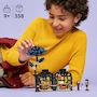 Miniatura de LEGO Merlina Dalia Negra 76784 Set de Construcción Invernadero en Miniatura Planta de Juguete Decoración de Fantasía Regalo de Halloween Serie Merlina Color Negro para Niños Niñas Fans 8+ Años 265 Piezas