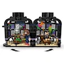 Miniatura de LEGO Merlina Dalia Negra 76784 Set de Construcción Invernadero en Miniatura Planta de Juguete Decoración de Fantasía Regalo de Halloween Serie Merlina Color Negro para Niños Niñas Fans 8+ Años 265 Piezas