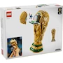 Miniatura de LEGO Editions Trofeo Oficial de la Copa Mundial de la FIFA Réplica Set de Construcción y Decoración para Niños Regalo para Aficionados al Deporte con Minimodelo Modelo 43020 Dorado de 18 cm de Altura 8 Piezas Edad 6+ Serie FIFA World Cup